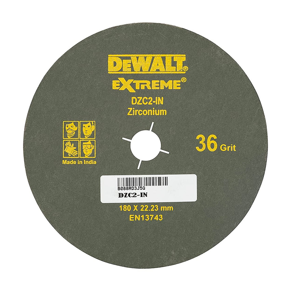 Dewalt ZIR Fiber Disc G36 180 X 22.23 DZC2-IN
