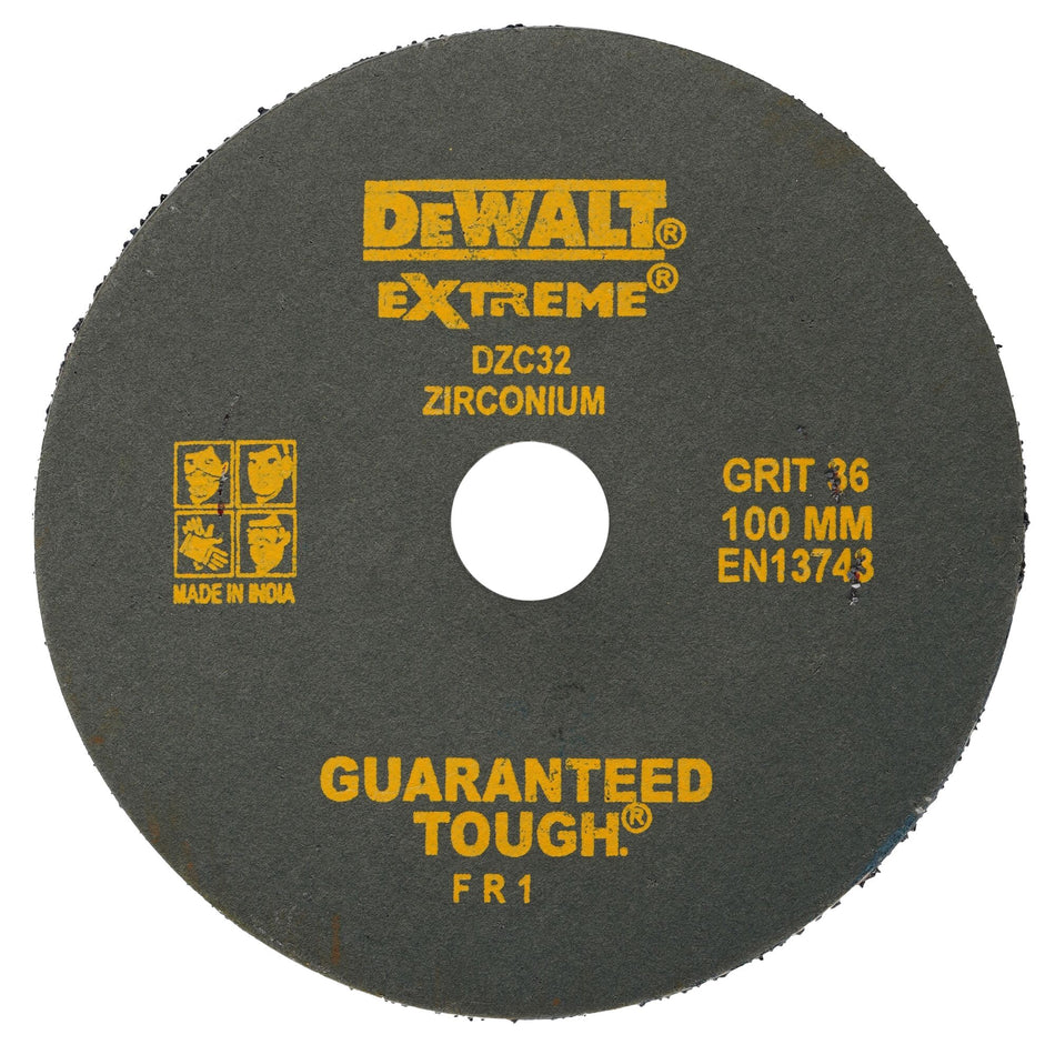 Dewalt ZIR Fiber Disc G36 100 X 16 DZC32-IN