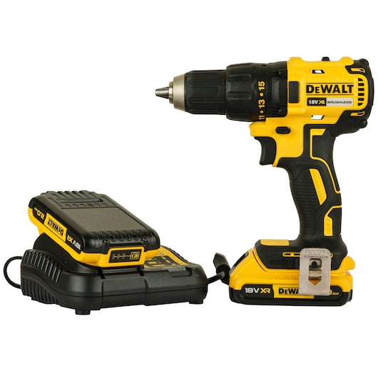 Dewalt 18V 2Ah Compact Brushless Drill Driver DCD7771D2-IN