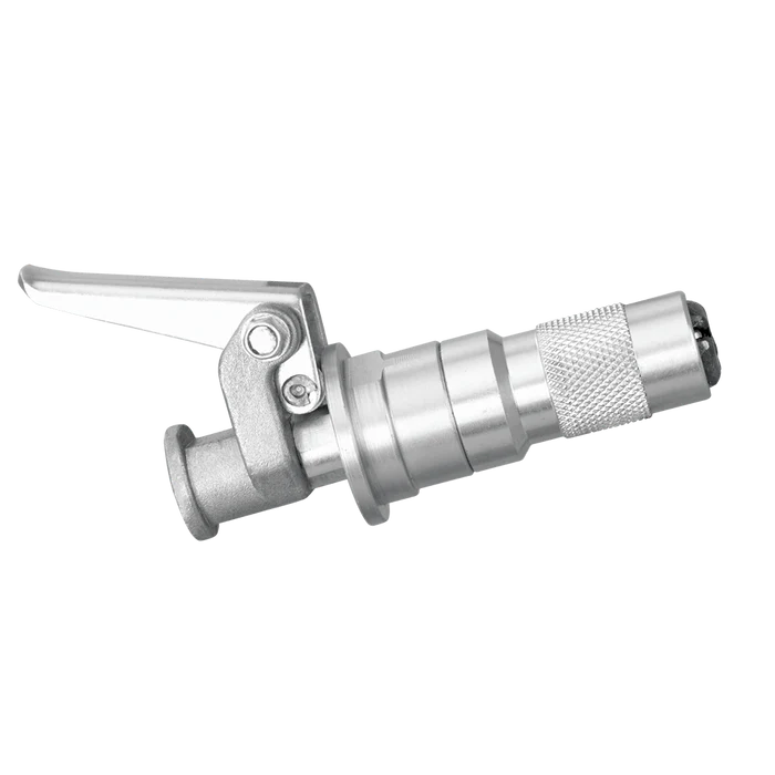 Groz 1/8 Inch BSPT Quick Dis-Connect Grease Coupler, HC/20/3/B
