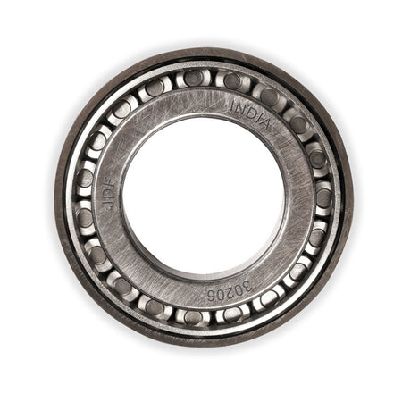 Metal bearing on a white background