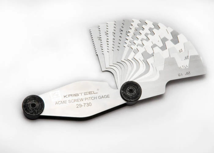 Kristeel Shinwa Trapezoidal Metric Screw Pitch Gauge TSPG