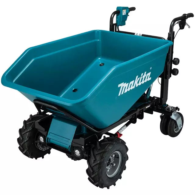 MAKITA - BRUSHLESS WHEELBARROW WITH BUCKET AND ELECTRIC DUMP - DCU602Z