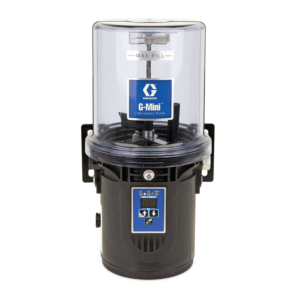 Graco G-Mini® Grease Lubrication Pump with Controller, 24 VDC, 2 Litre, 25R833