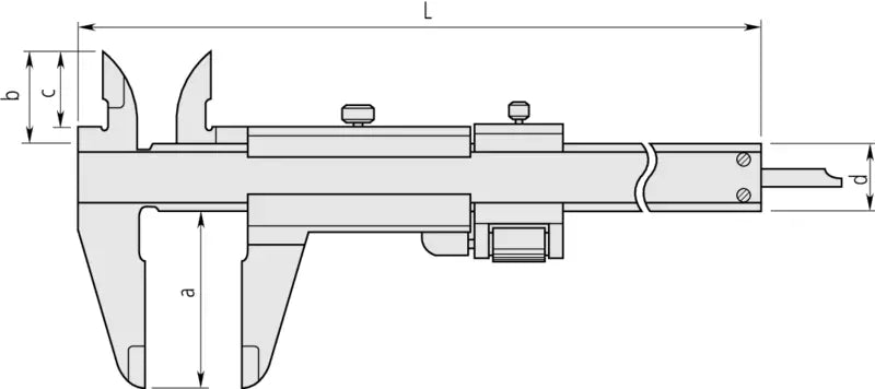 Mitutoyo 532-119 Vernier Caliper