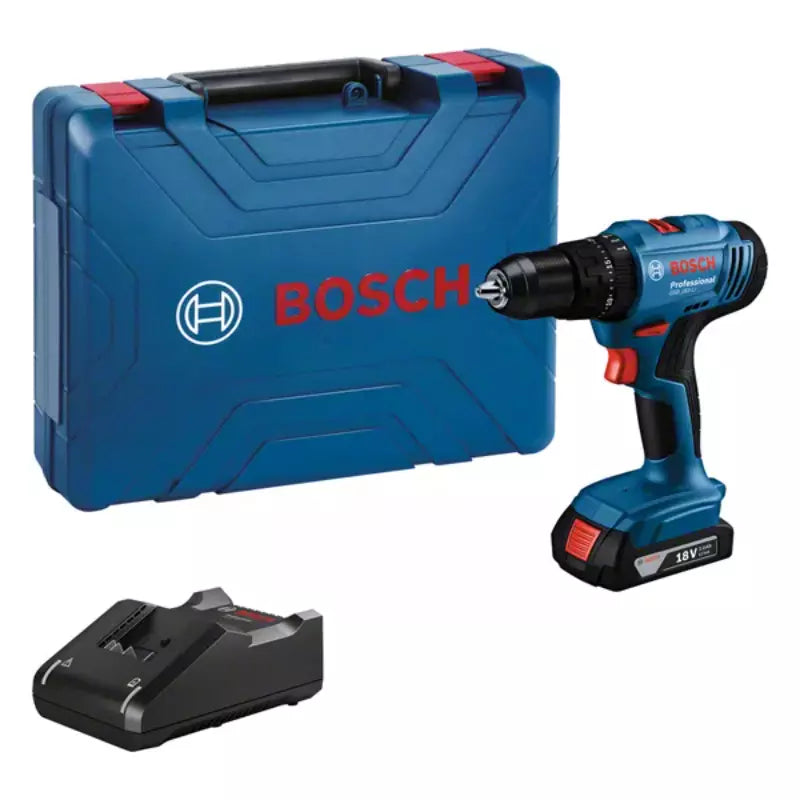 BOSCH -1.5-13 mm Chuck Size 18 V 374-1815 RPM Cordless Impact Drill, 06019K91F1 (Wth Battery)-06019K91F1