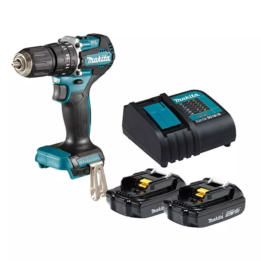 MAKITA-DHP487SYX2-Cordless Hammer Driver Drill