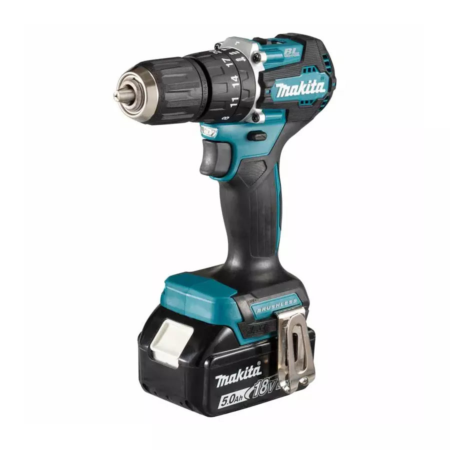 MAKITA-DHP487YX2B-Cordless Hammer Driver Drill