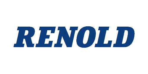 Blue 'RENOLD' logo on a white background
