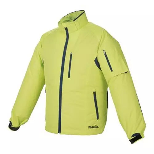 MAKITA - CORDLESS FAN JACKET 100% POLYESTER GREEN SIZE L - DFJ212ZM