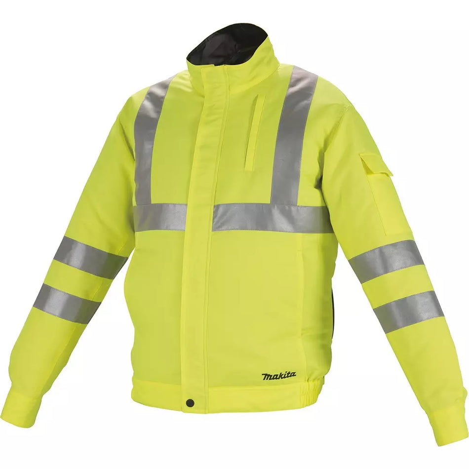 MAKITA-DFJ214CXL-Cordless Fan Jacket 100% Polyester Green Size XL