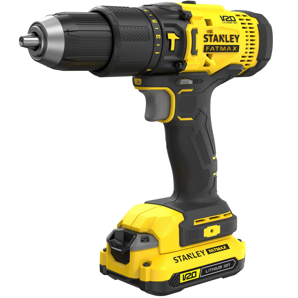 Stanley - SCD711D2KA-B1 -20V Hammer Drill Kit
