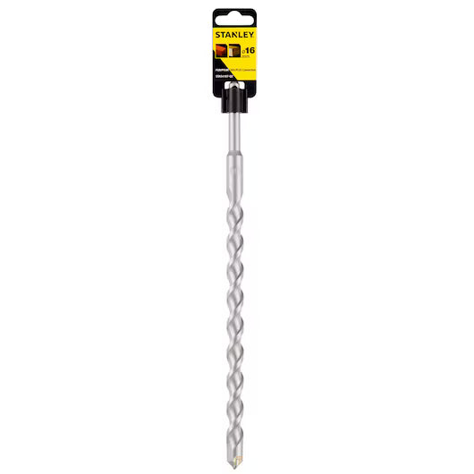 Stanley -STA54107-IN- 16 x 300mm SDS-PLUS Connection Concrete Drill Bit