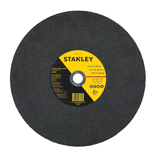 STANLEY - STA8011R-IN - 355 X 3 X 25.4mm T41 Chop Saw Cutting Wheel