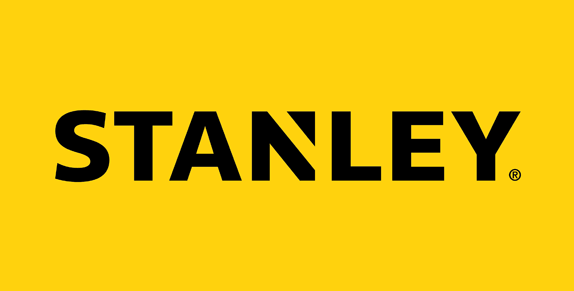 Stanley logo on a yellow background