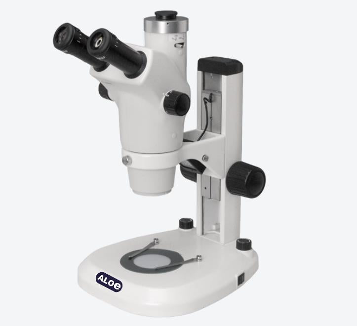 Aloe Tech Trinoculor Stereo Zoom Microscope, ASZ-608T
