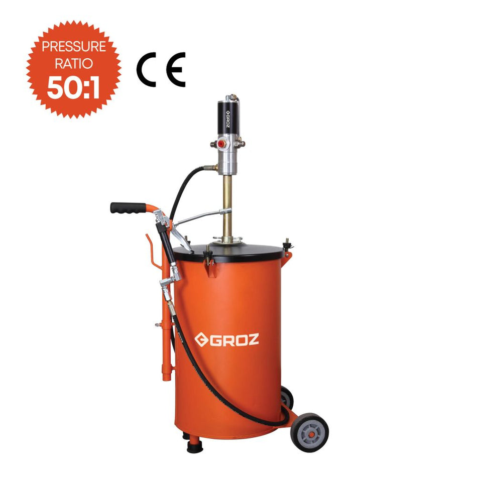 GROZ BGRP/50 50Kg Air Operated Grease Ratio Pump 50:1