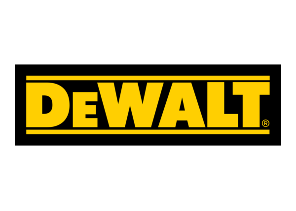 DeWalt logo on a white background