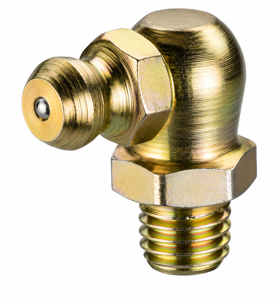 GROZ 1/4" x 19 BSPT - Taper Thread Grease Fitting GFT/R/1-4/19/90