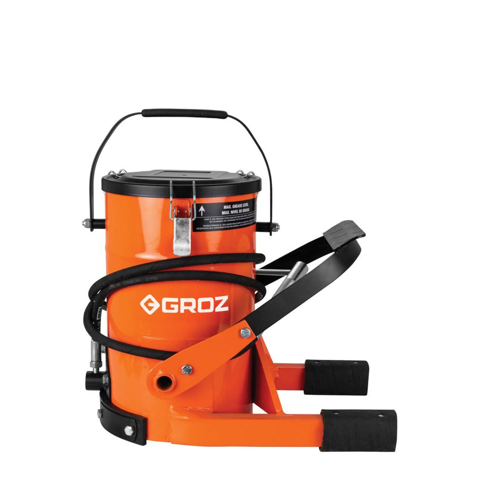 GROZ 10Kg Bucket Grease Pump Without Wheels, VGP/10A