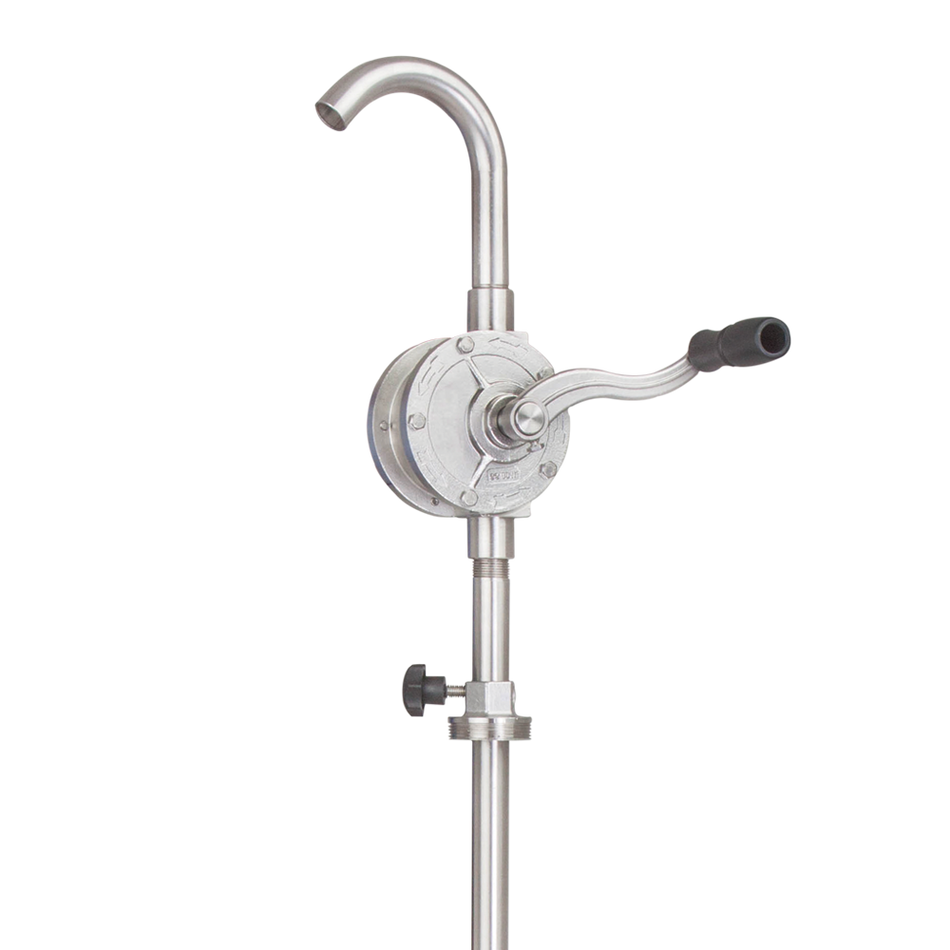 Groz Rotary Drum Pump 3 Pcs Suction Tube Stainless Steel for 50 to 205 L, GNB/SS/25/3R/SPL