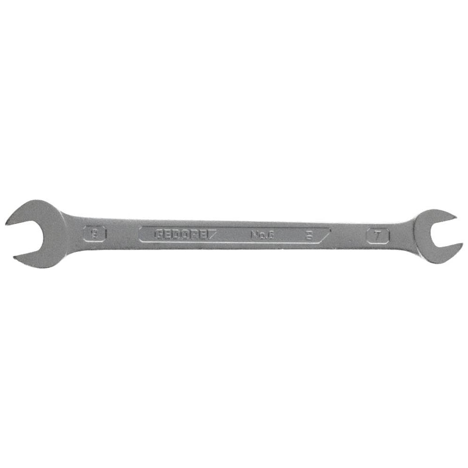 Gedore Double Open Ended Spanner 7x9 mm No.6, 6064130