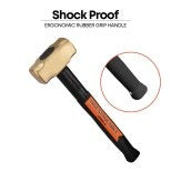 Groz SHID/8/30/BR Indestructible Brass Head Sledge Hammers