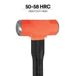 Groz SHID/6/24 Heavy Duty 52 HRC Head Indestructible Handle Sledge Hammer