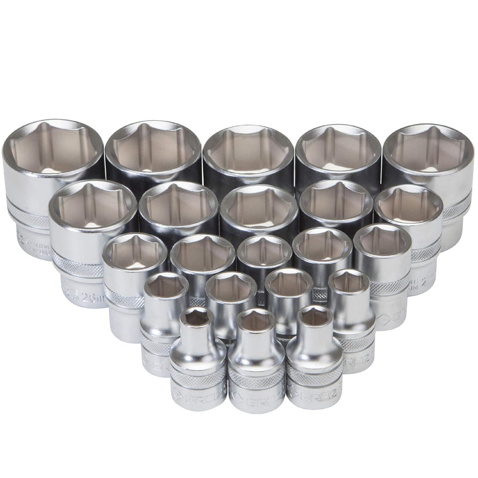 Groz Socket & bit socket Set 42 Pcs. KIT/SKT/H/1-4/42/UG