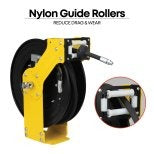 Groz 10 mtr High Pressure Grease Hose Reel HR/GR/10M/1-4/B