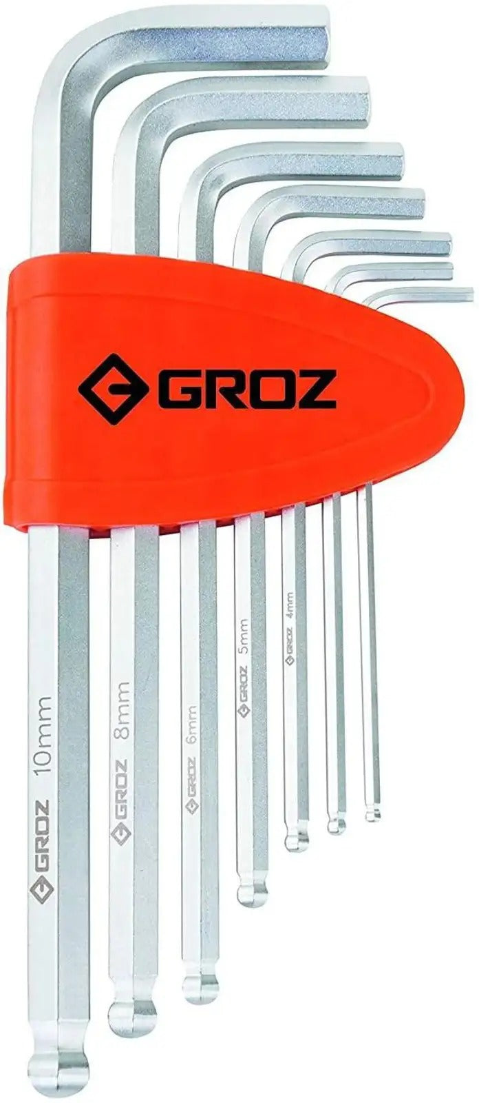 Groz ALN/HX-BL/7L/GRZ Hex Keys, 7 Piece Set