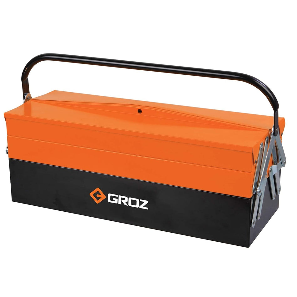 GROZ 5 Tray Cantilever Tool Box With Tools MTB/5/84/AU
