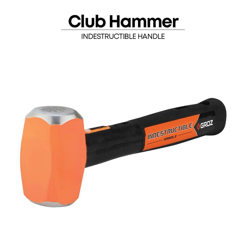 Groz CHID/2.5/12 Club Hammer with Indestructible Handle