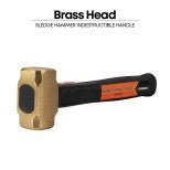 Groz SHID/8/30 Heavy Duty 52 HRC Head Indestructible Handle Sledge Hammer