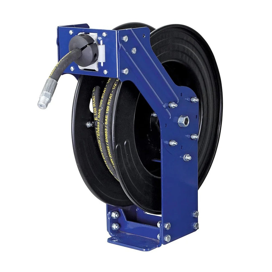 Groz 10 mtr Medium Pressure Oil Hose Reel HR/OL/10M/1-2/B