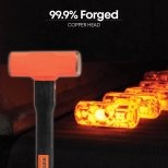 Groz 3.6Kg Copper Head Sledge Hammer