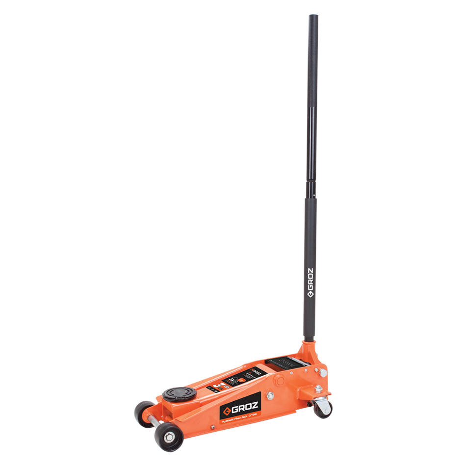 GROZ Floor Jack JACK/FL/3D, Capacity 3 Ton