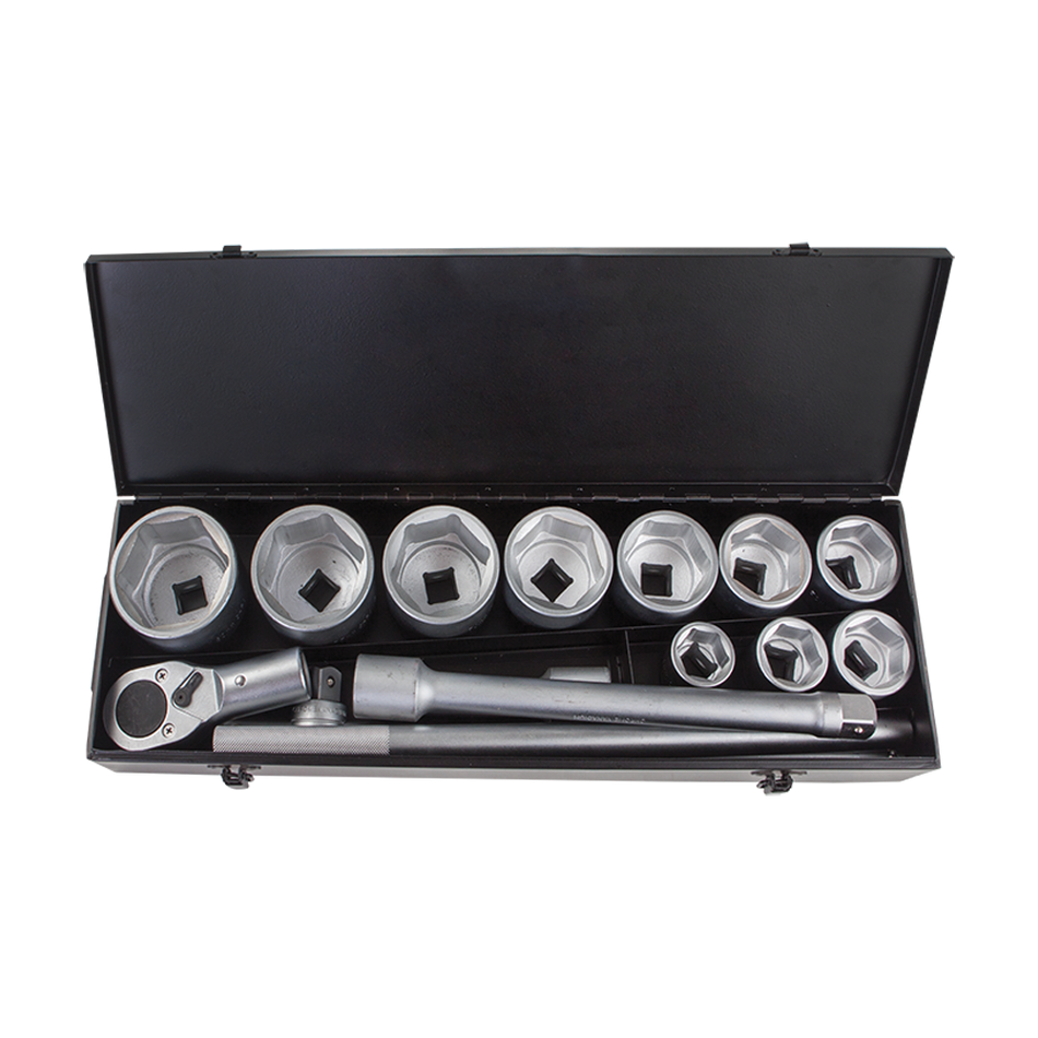 GROZ 1/4" Hex Sockets Set 19 pcs, KIT/SKT/H/1-4/19/UG