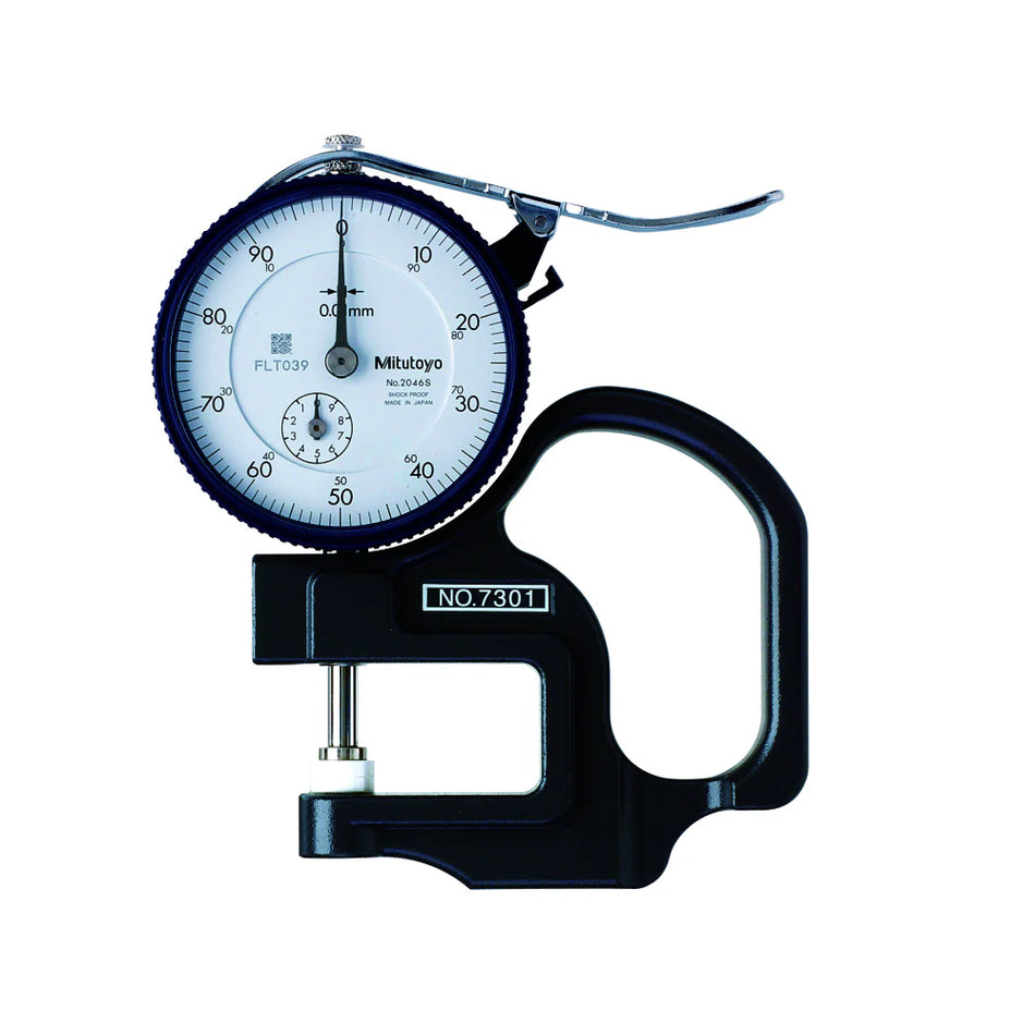 Mitutoyo 7301A Dial Indicator Thickness Gauge 0.01mm