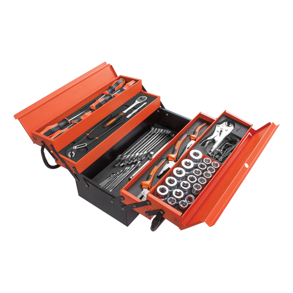 GROZ MTB/5/64/AU 5 Tray Cantilever Tool Box With Tools