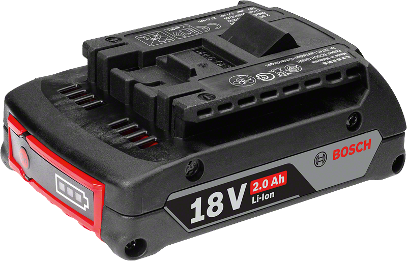 BOSCH -PRO GBA 18V 2.0Ah
Battery Pack-1600A001CG