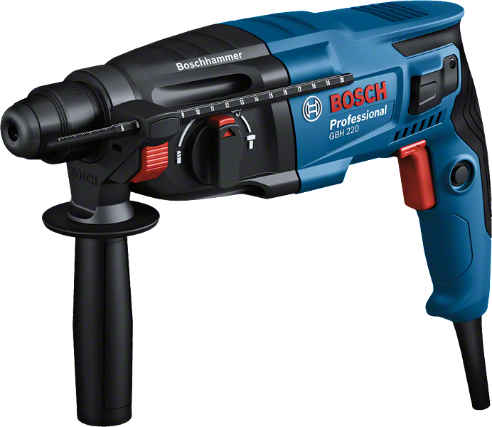 BOSCH -Pro Gbh 220
Rotary Hammer With Sds Plus-  06112A60F0