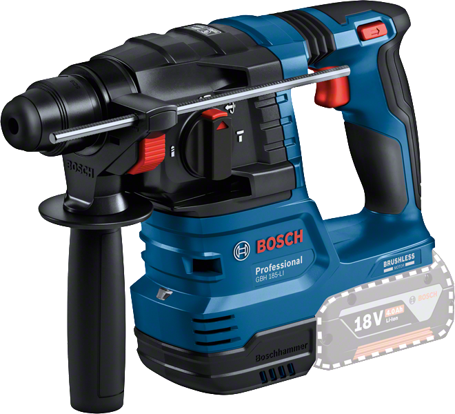 BOSCH -PRO GBH 185-LI
Cordless Rotary Hammer with SDS plus-06119240F0