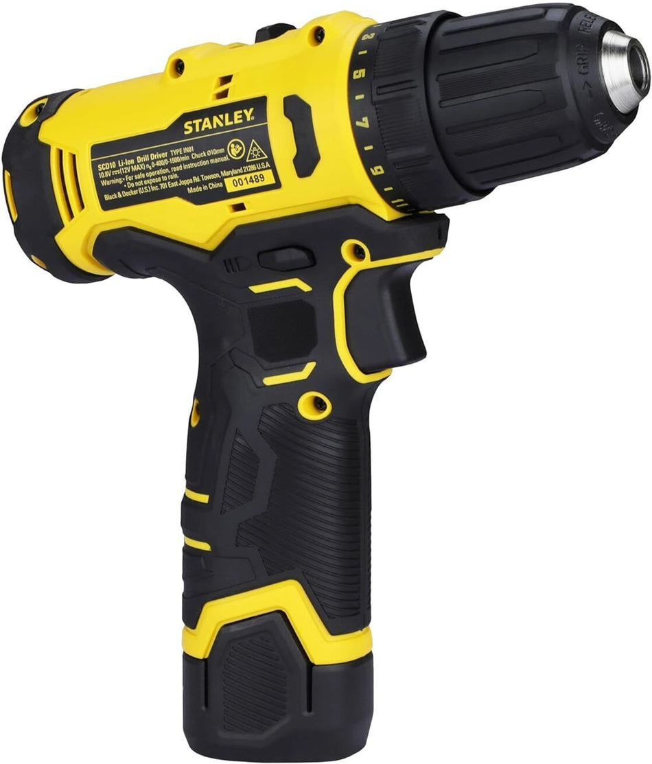 STANLEY - SCD10D1-IN - (12V) Brushed Drill Driver