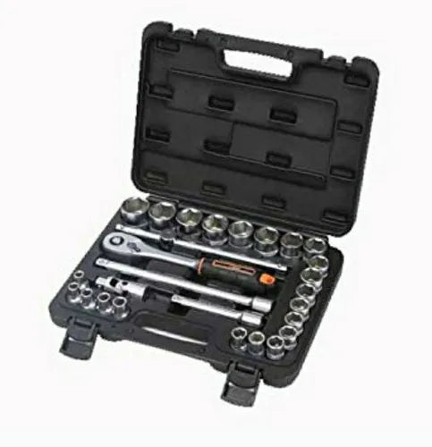 Groz 1/2 inch Hand Socket Set, KIT/SKT/BH/1-2/27/UG