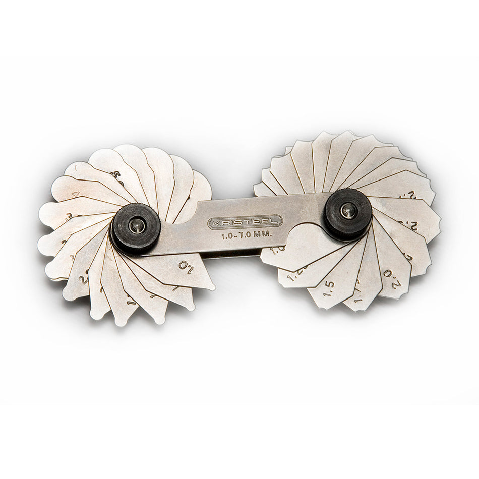 KRISTEEL | Radius Gauge 7.5-15 mm