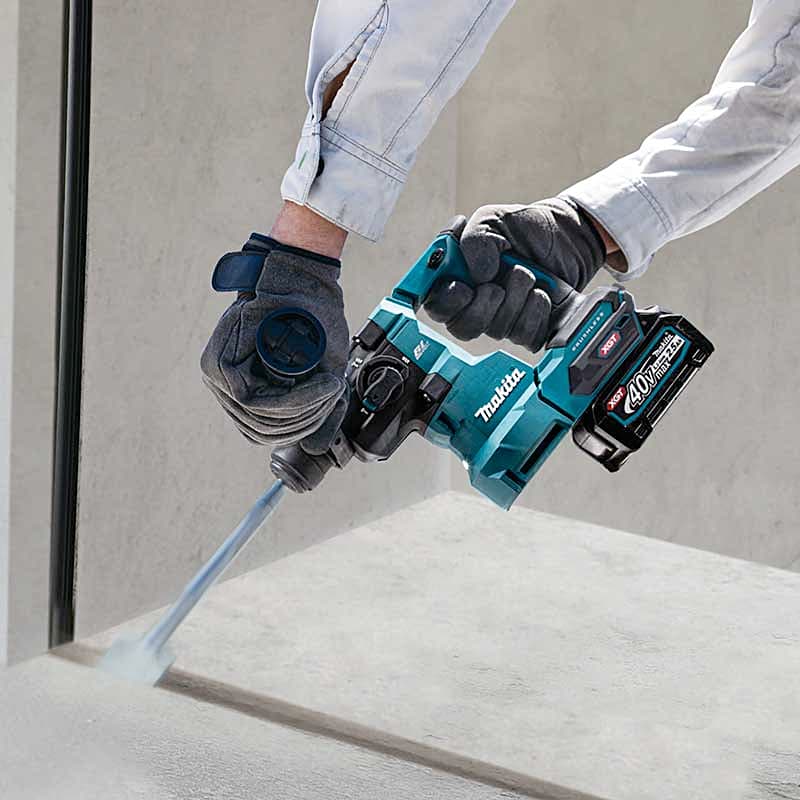 MAKITA XGT 40V max Cordless Combination Hammer Drill, HR010GZ