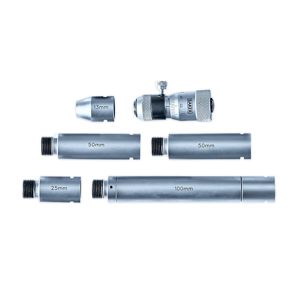 Baker MMT300 Tubular Internal Micrometer, Range 50-300mm, Reading 0.01mm