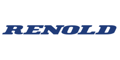 Blue 'RENOLD' logo on a white background