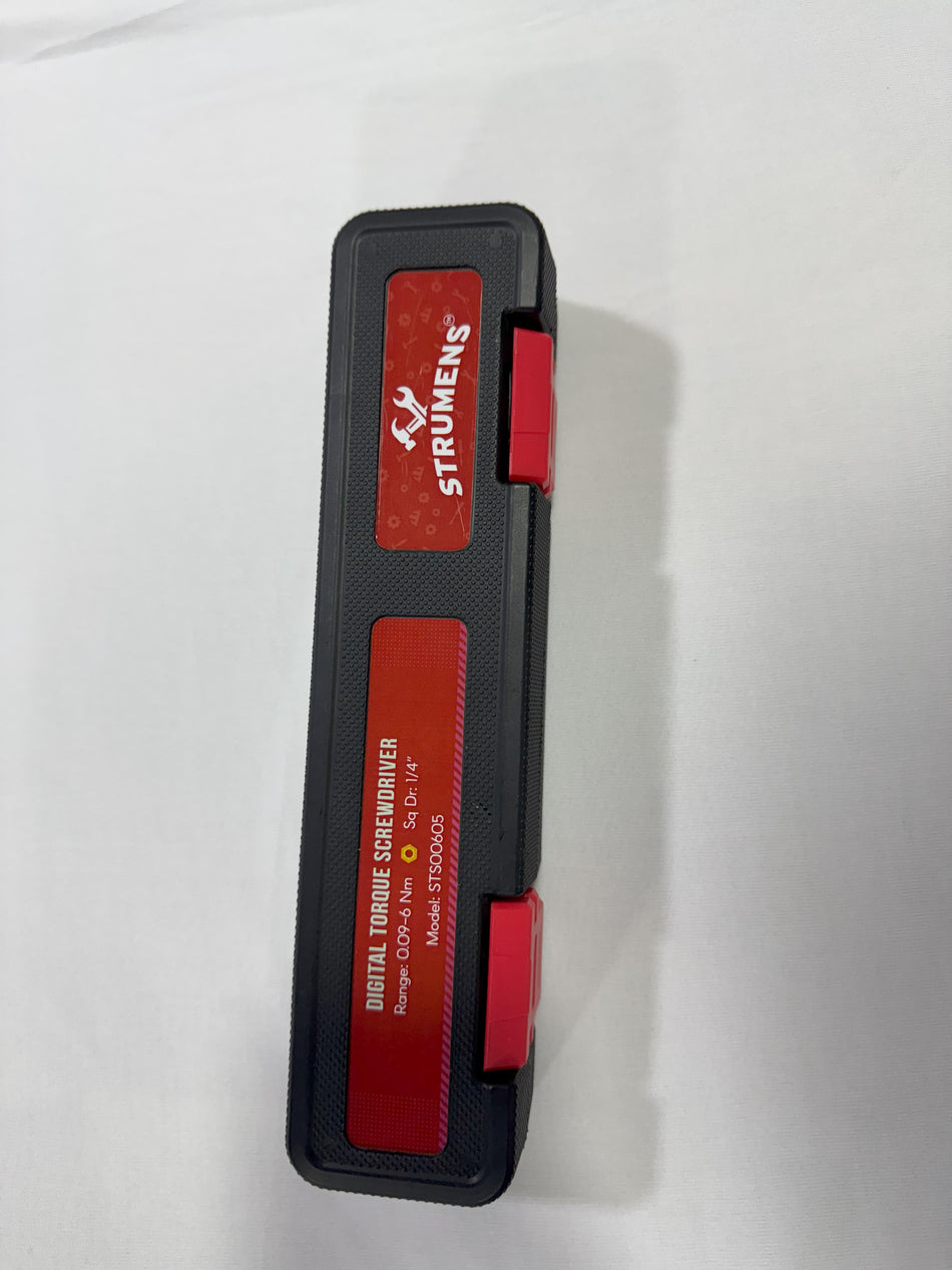 STRUMENS 1/4" Digital Torque Screwdriver, STS00605